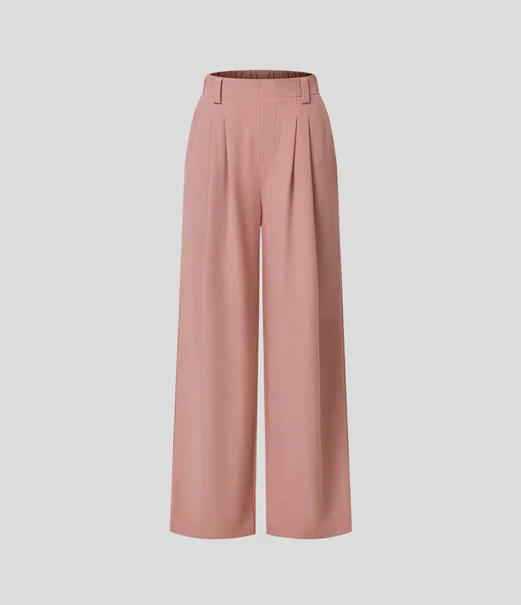 Celine - Slacks met Hoge Taille voor Dames Veelzijdige Kleding