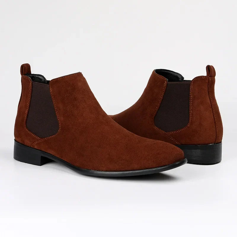 Santino - Suède Chelsea Boots voor Heren