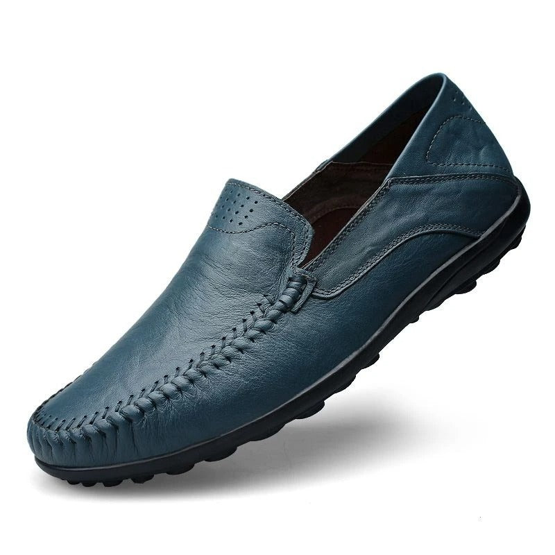 Finley - Leren Loafers voor Heren in Old-Money Stijl