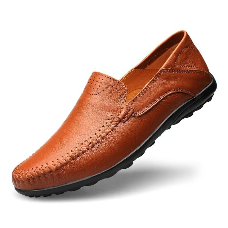 Finley - Leren Loafers voor Heren in Old-Money Stijl