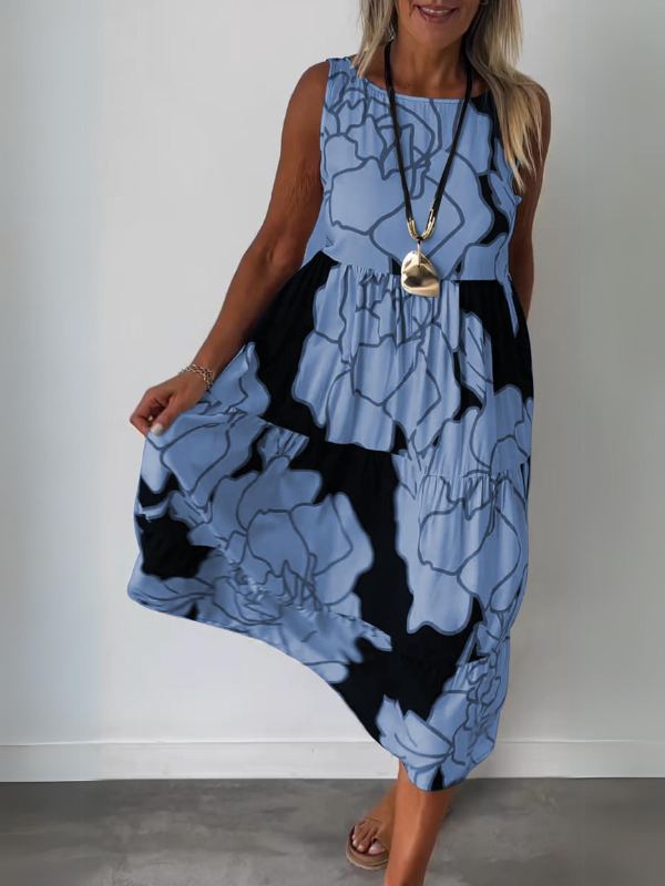 Sonja - Zomerjurk met Prints voor Dames Strand- en Zomerkleding