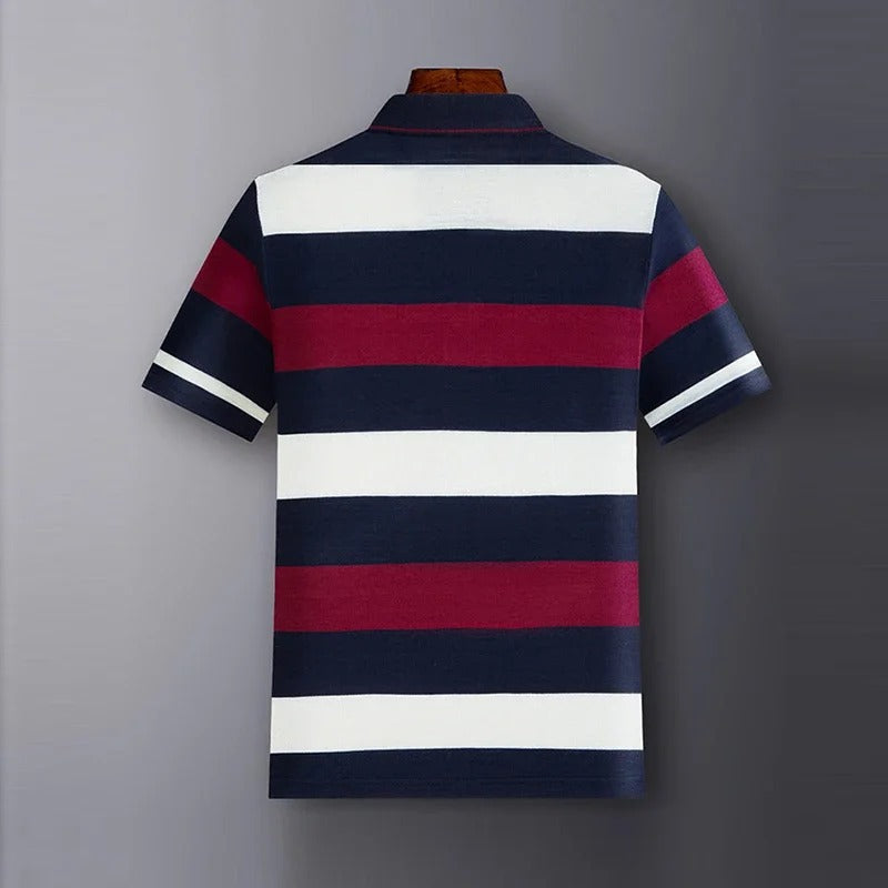 Kendrix - Polo Shirt voor Heren in Old-Money Stijl