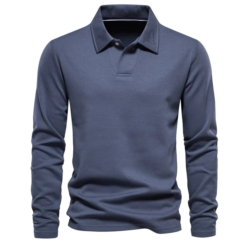 Princeton - Polo Shirt met Lange Mouwen voor Heren