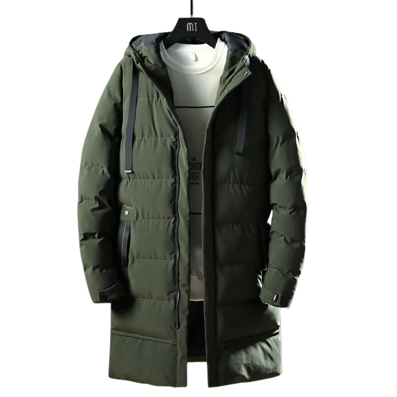 Fidel - Puffer Parka Winterjas met Capuchon voor Heren