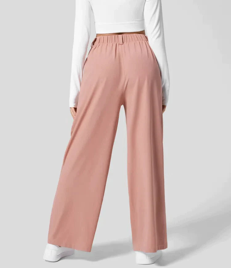 Celine - Slacks met Hoge Taille voor Dames Veelzijdige Kleding