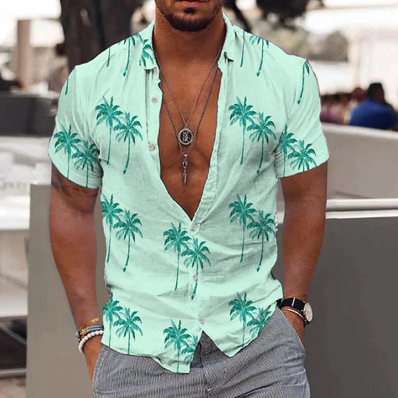 Makani - Hawaiian Shirt voor Heren Zomerkleding