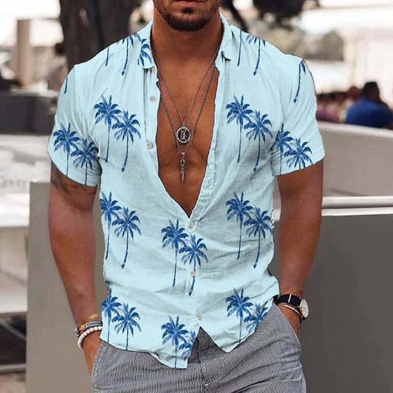 Makani - Hawaiian Shirt voor Heren Zomerkleding