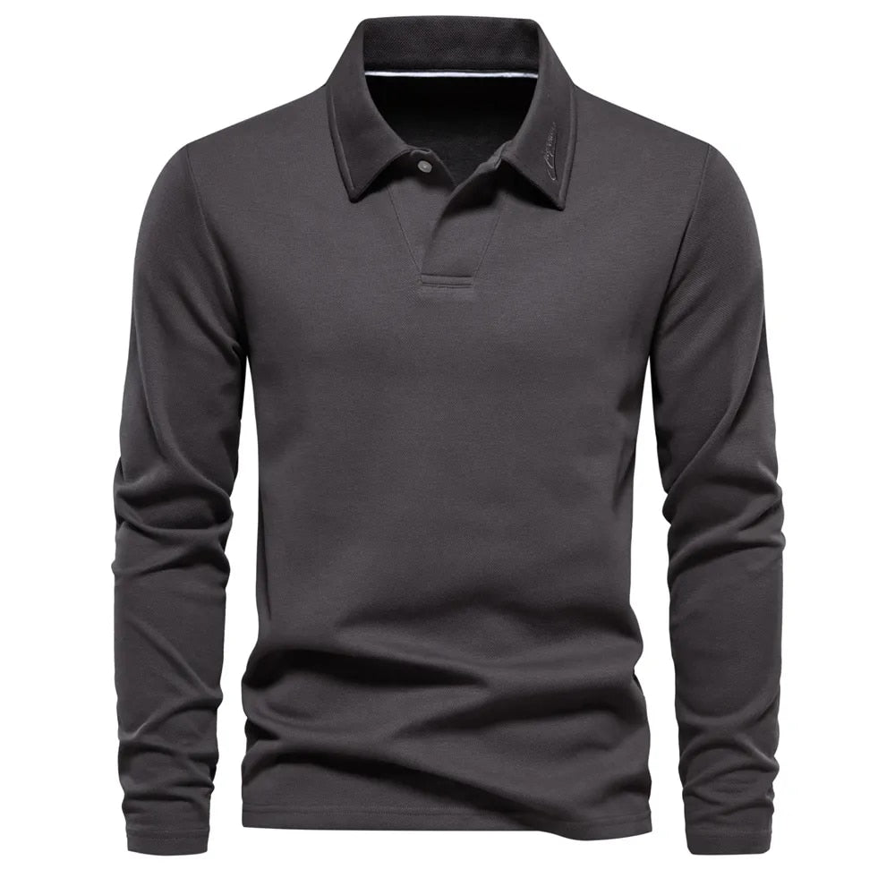 Princeton - Polo Shirt met Lange Mouwen voor Heren