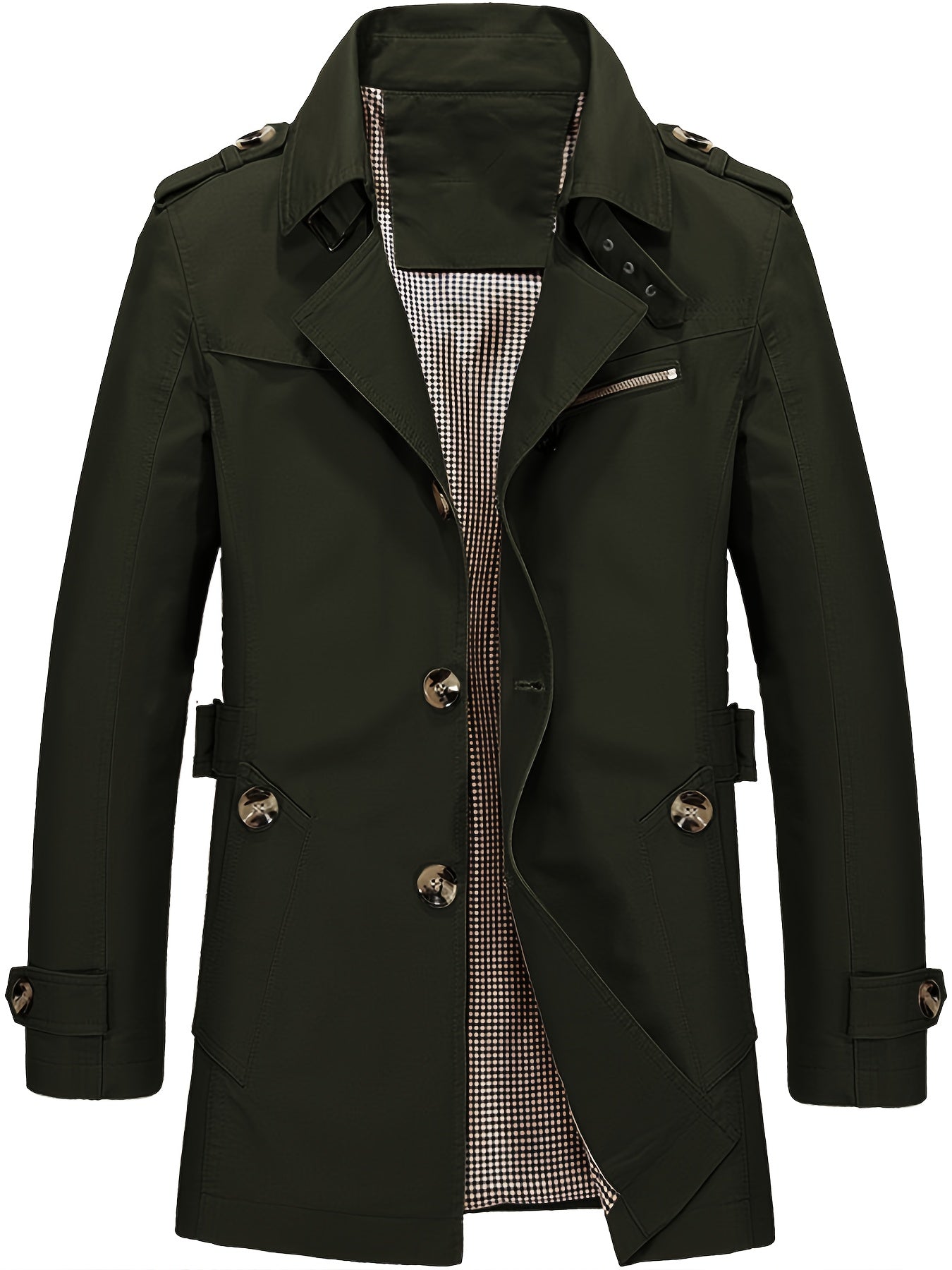 Louie - Trenchcoat voor Heren Herfst- en Winterkleding