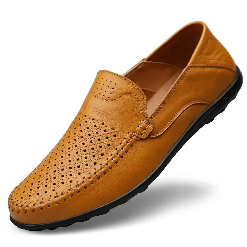 Finley - Leren Loafers voor Heren in Old-Money Stijl