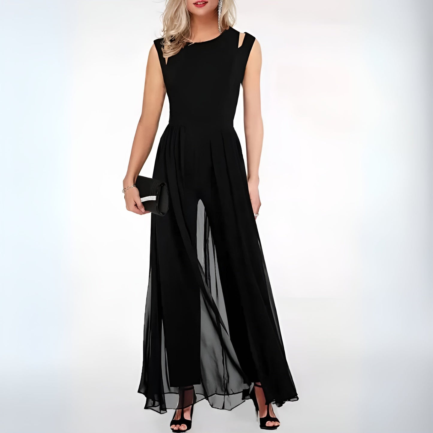 Sandra - Dames Jumpsuit voor Cocktail- en Feestkleding