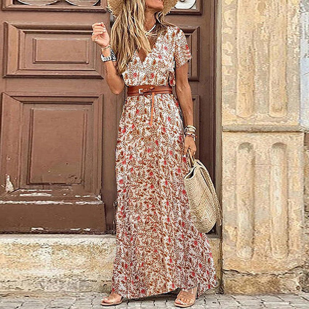 Cassandra - Bohemian Maxi Jurk voor een Stijlvolle en Comfortabele Zomer