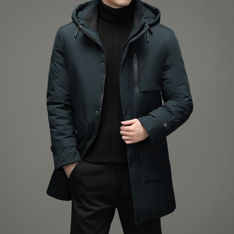 Stoffel - Parka Winterjas met Capuchon voor Heren Warme Kleding