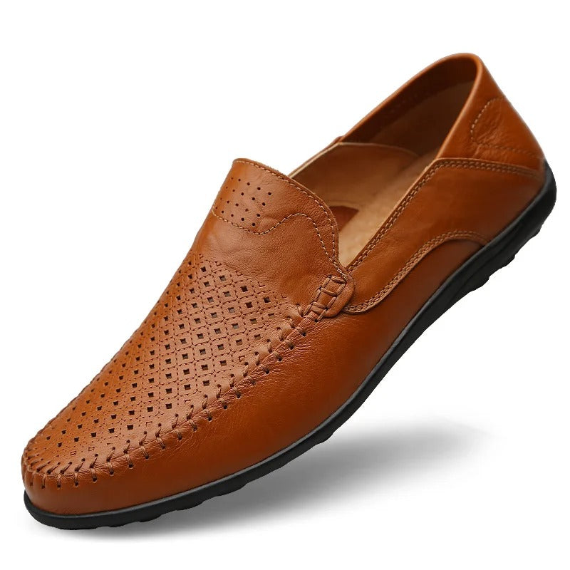 Finley - Leren Loafers voor Heren in Old-Money Stijl