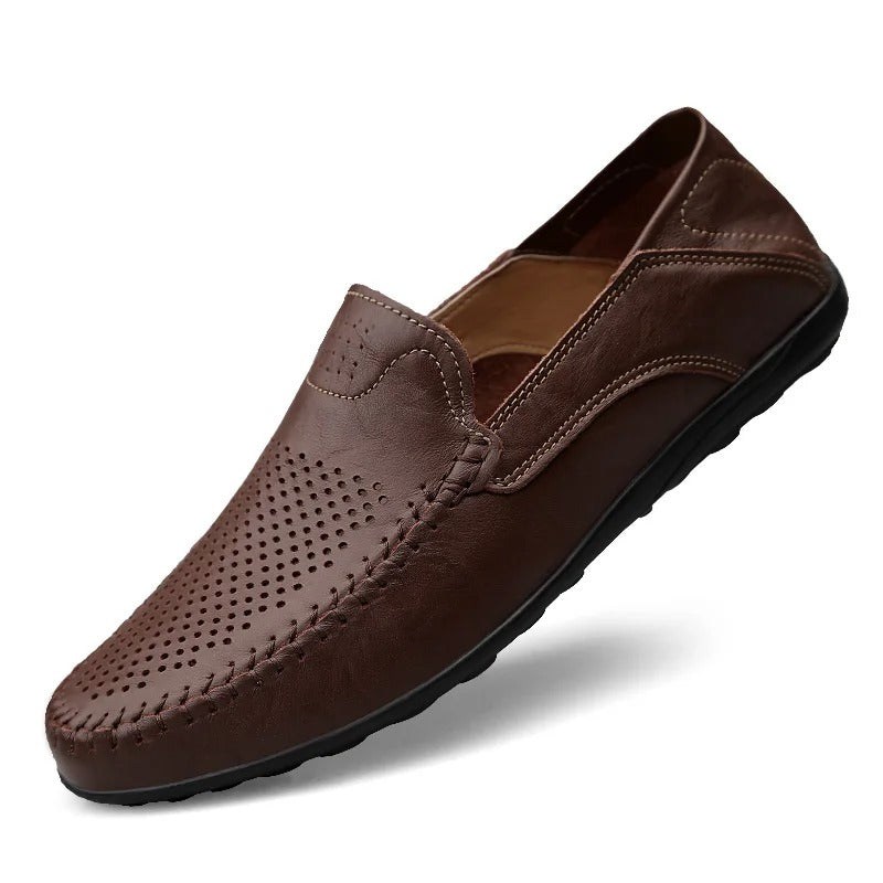 Finley - Leren Loafers voor Heren in Old-Money Stijl