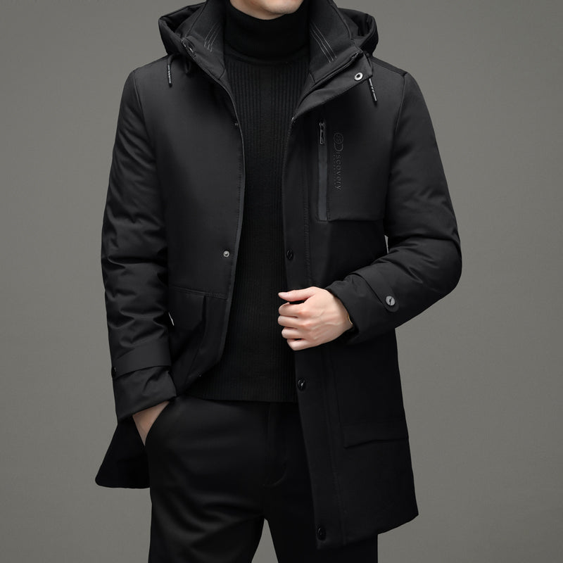 Stoffel - Parka Winterjas met Capuchon voor Heren Warme Kleding