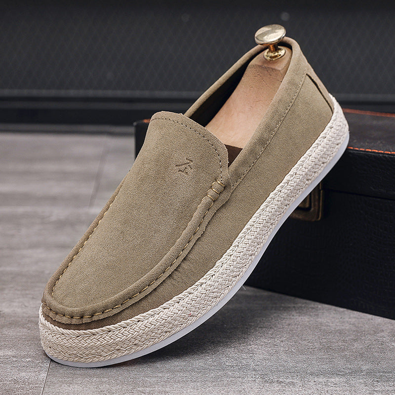 Harris - Espadrille Suede Schoenen voor Heren in Old-Money Stijl