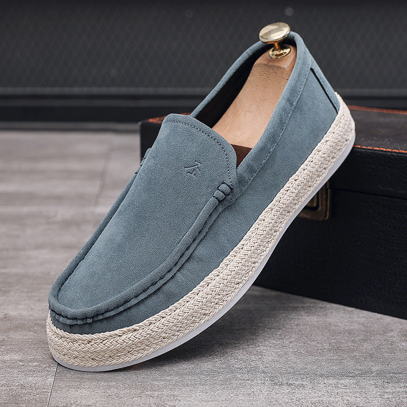 Harris - Espadrille Suede Schoenen voor Heren in Old-Money Stijl