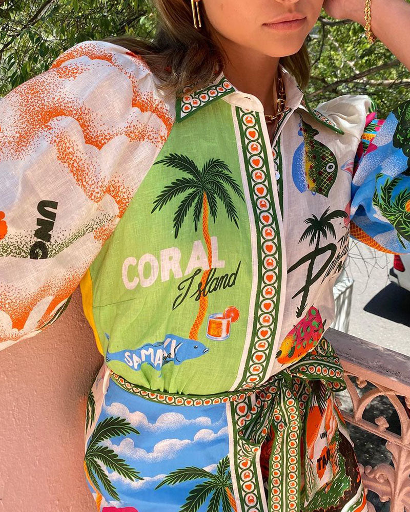 Paloma - Tropical Zomerjurk voor Chique Dames Zomerkleding