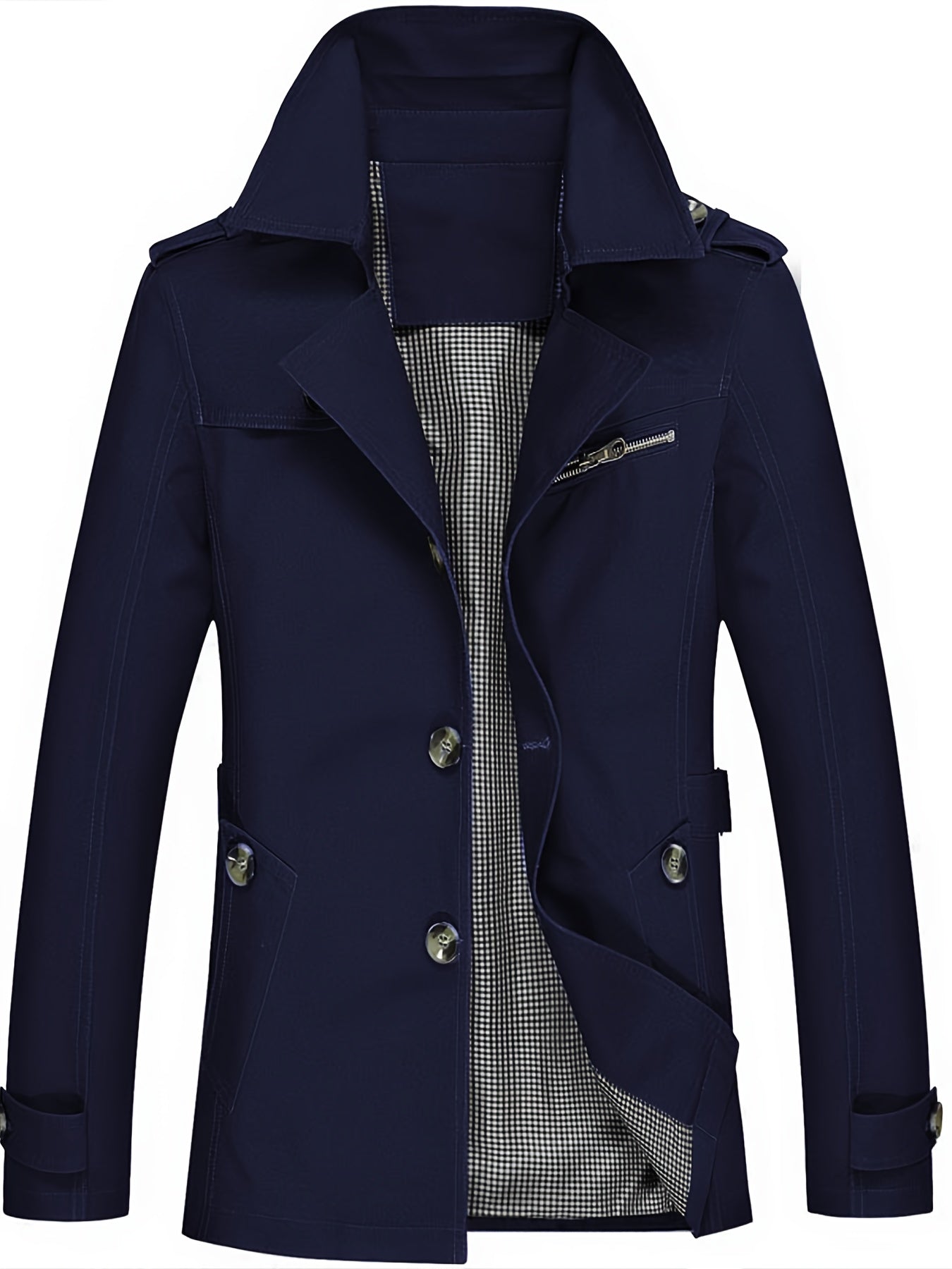 Louie - Trenchcoat voor Heren Herfst- en Winterkleding