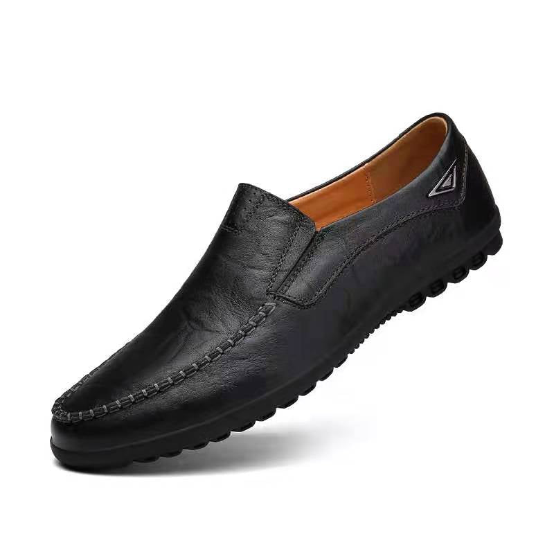 Roosevelt - Leren Loafers voor Heren in Old-Money Stijl