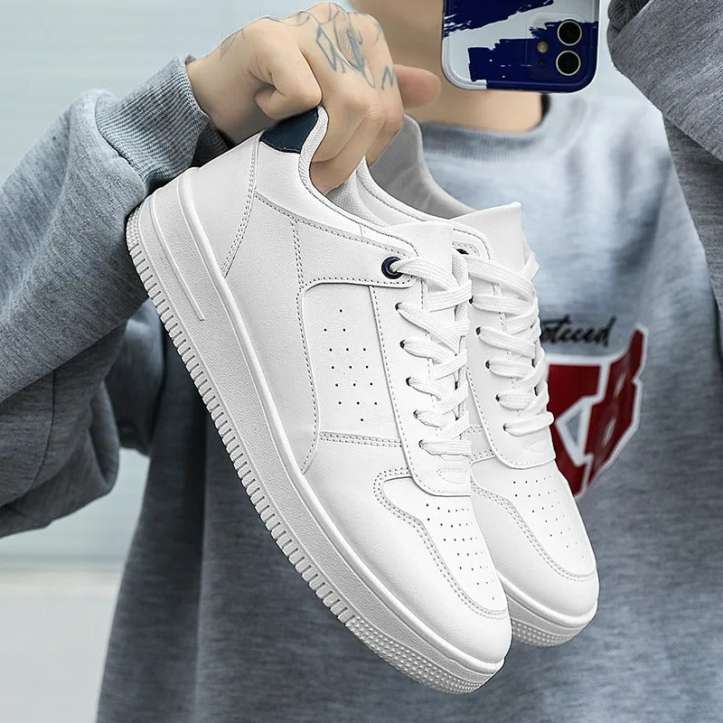 Lino - Witte Schoenen voor Heren Streetwear