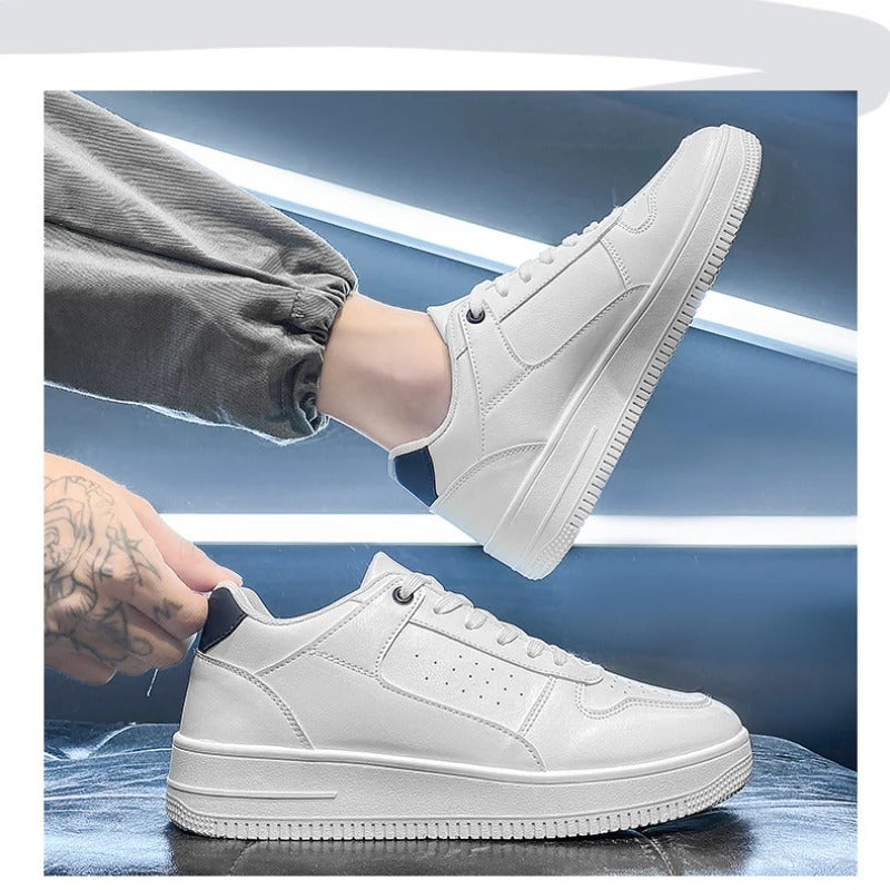 Lino - Witte Schoenen voor Heren Streetwear