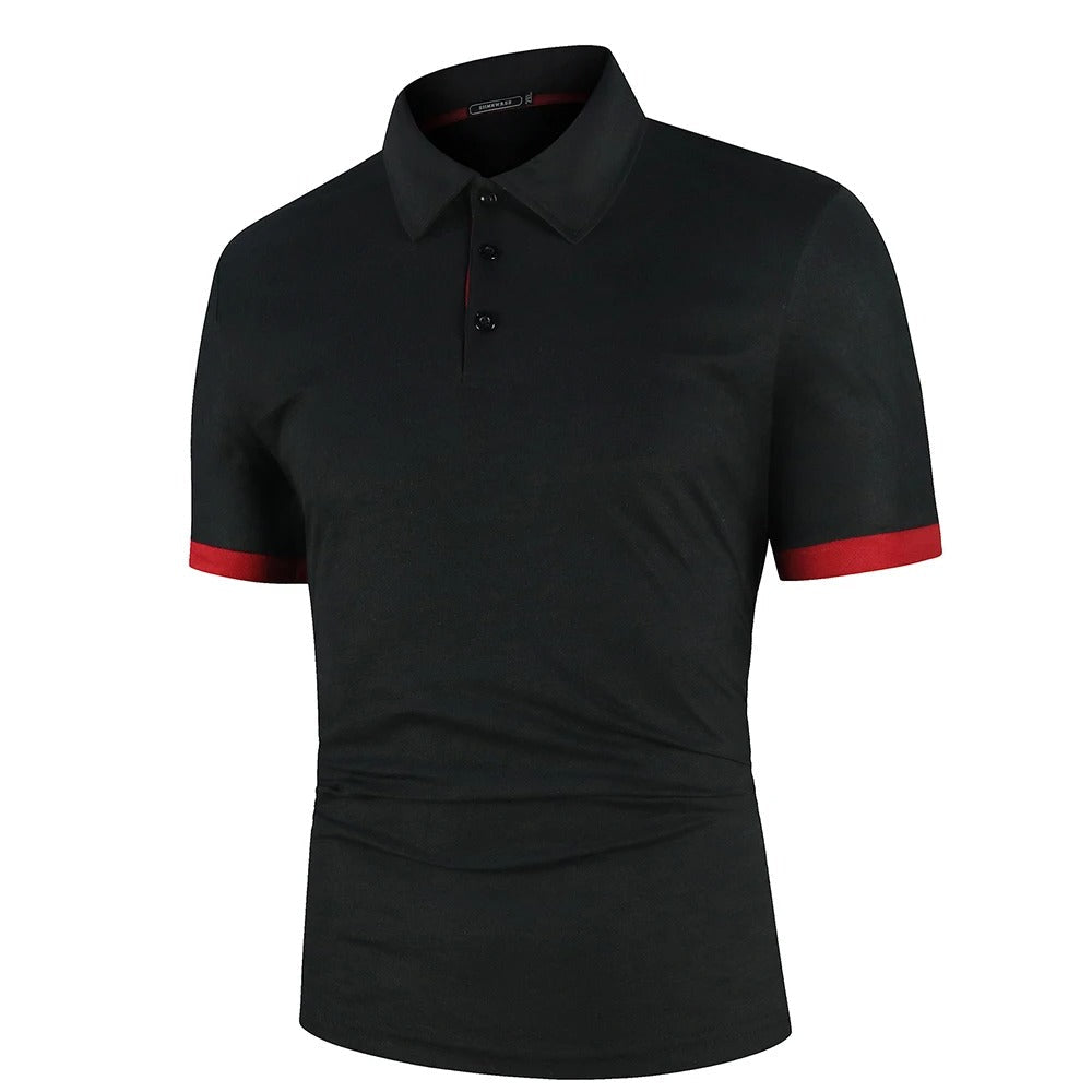 Lonnie - Polo Shirt met Korte Mouwen voor Vrijetijdskleding Heren