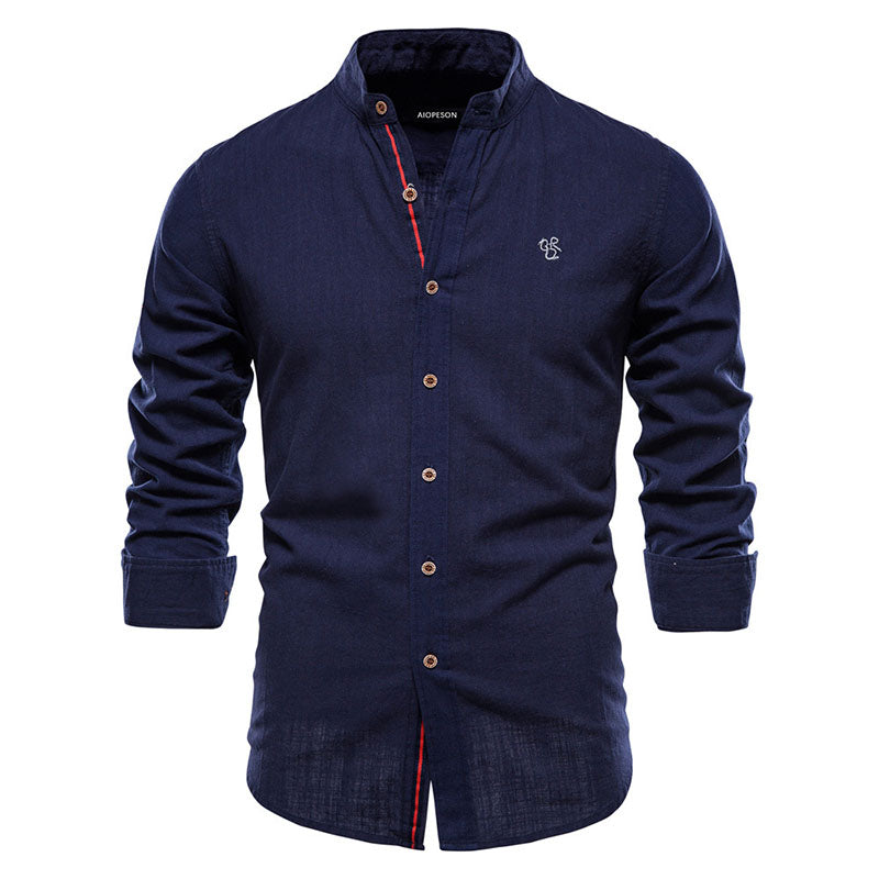 Reid - Overhemd met Lange Mouwen voor Heren Smart Casual Kleding