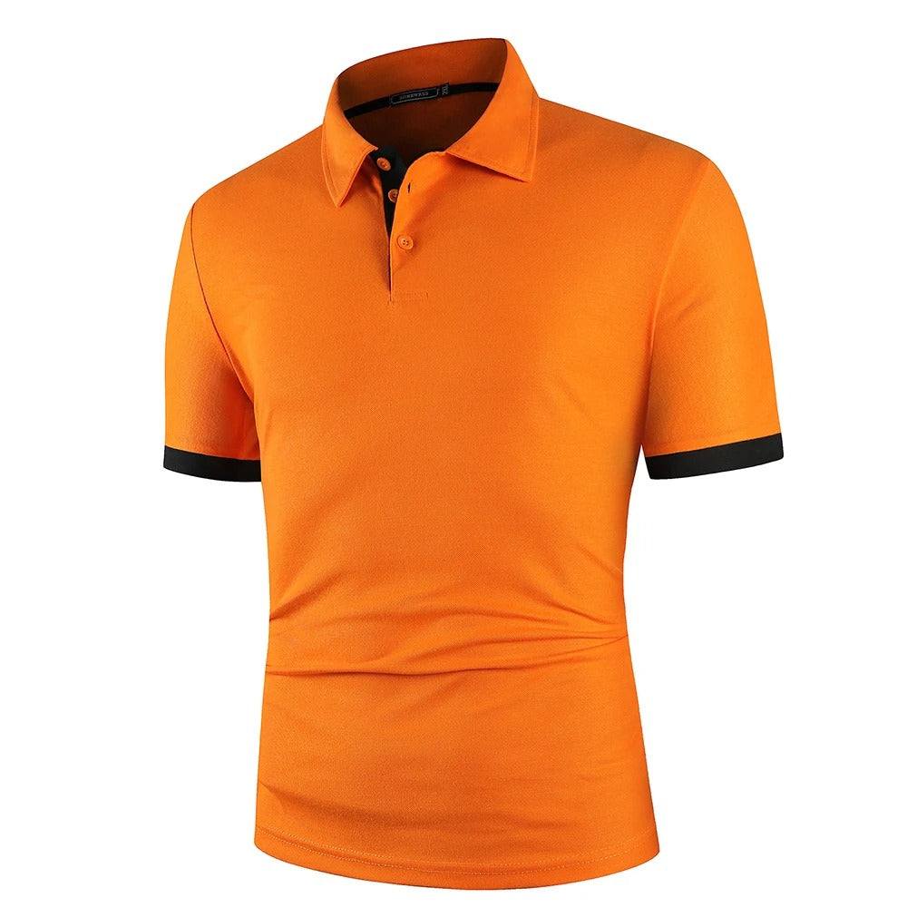 Lonnie - Polo Shirt met Korte Mouwen voor Vrijetijdskleding Heren