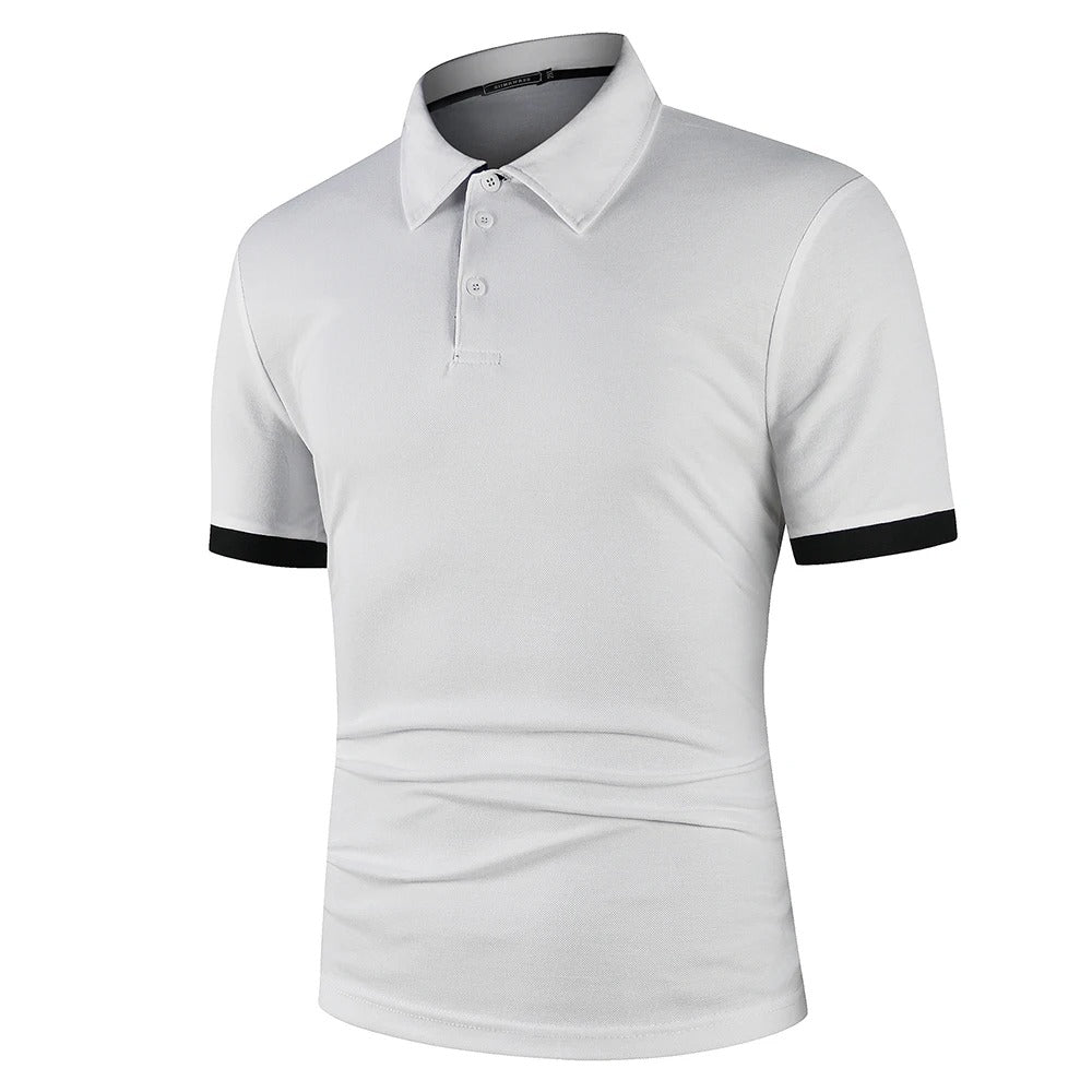 Lonnie - Polo Shirt met Korte Mouwen voor Vrijetijdskleding Heren